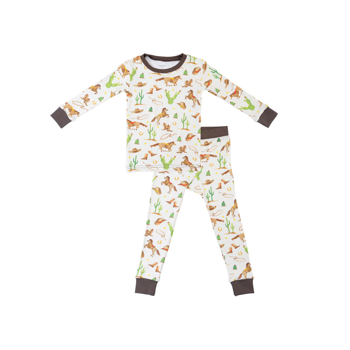 Toddler/Kids Bamboo Pajamas - Western | Dreamland Baby