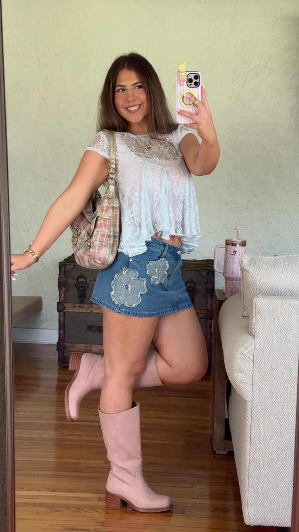 Spring 2026 outfit idea
Both tops - medium
Skort - 8 (reg Jean size) 
