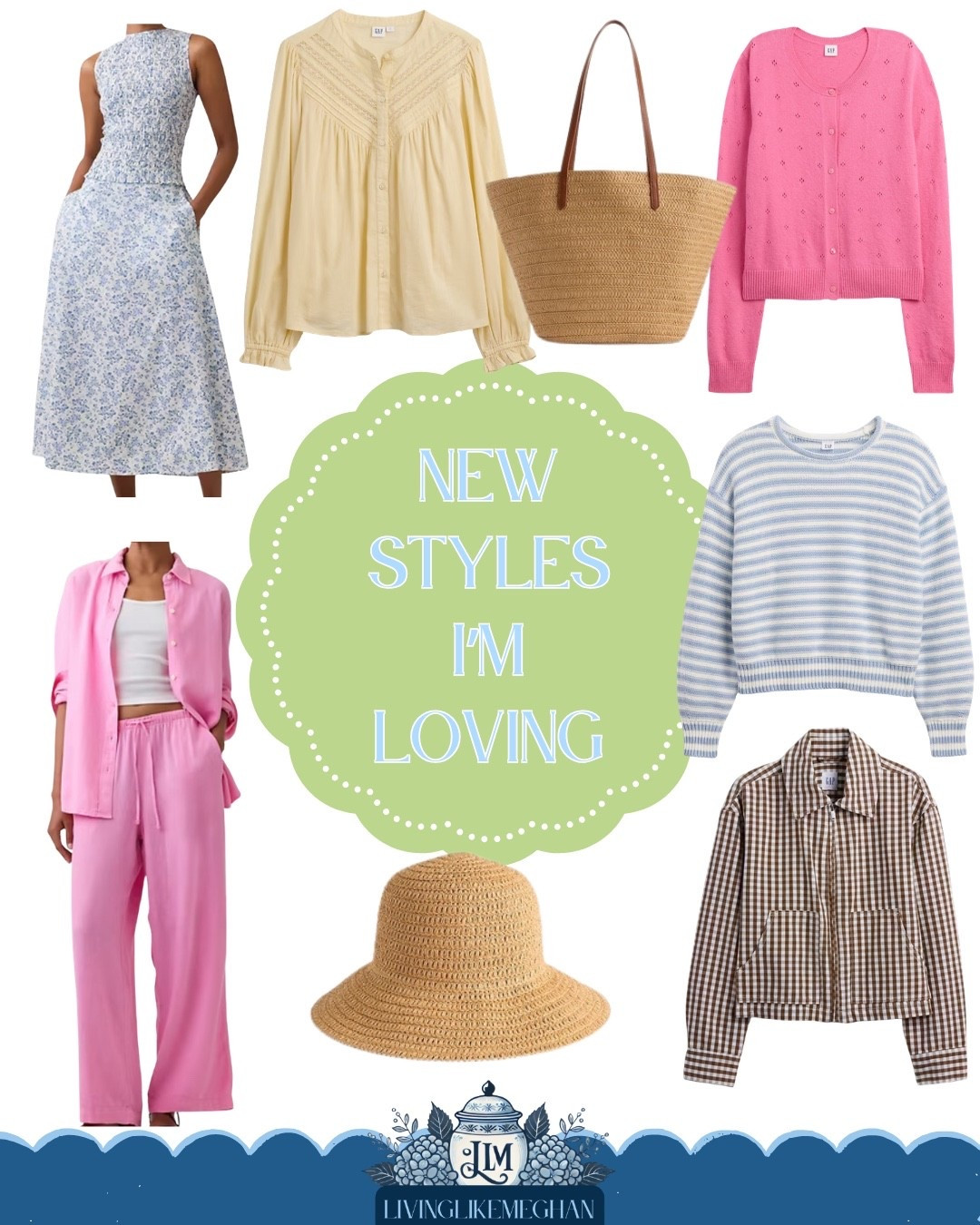 Light layers, soft tailoring, and easy silhouettes — this edit leans into coastal grandmother aesthetic with a fresh spring twist 🌷 Think relaxed knits, everyday dresses, and timeless straw accessories that work for travel, brunch, or just feeling put together!

Tap to explore 🌊

spring capsule wardrobe • gingham jacket trend • pastel cardigan outfit • striped lightweight pullover • pink matching set • casual chic basics • spring travel outfit ideas • woven summer tote

#LTKSeasonal #LTKootd #LTKSaleAlert