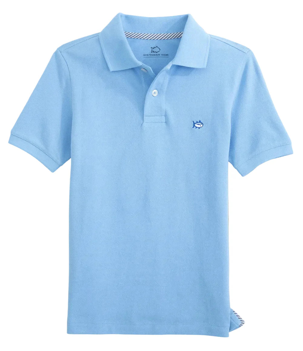 Southern Tide Skipjack Polo Shirt- Ocean Channel | JoJo Mommy