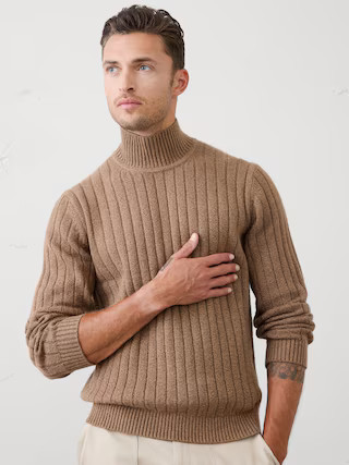 Cozy Turtleneck Sweater | Banana Republic Factory