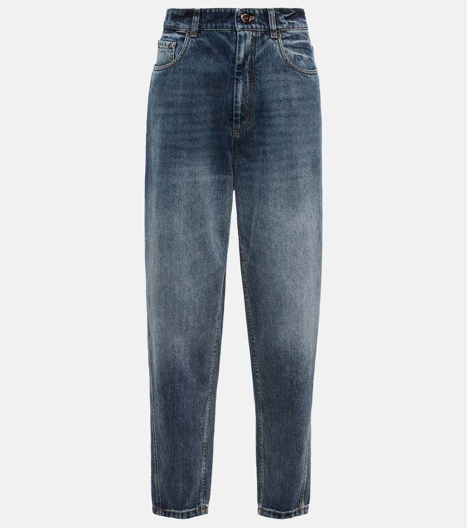 High-rise tapered jeans | Mytheresa (UK)