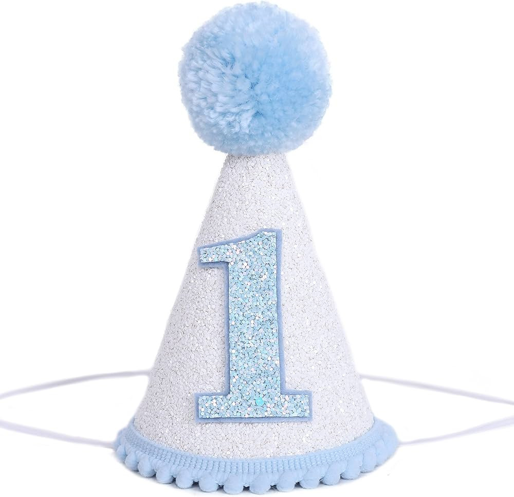 BOOMPA 1st Birthday Party Decorations - First Birthday Party Headband, Dark Green Birthday Hat - ... | Amazon (US)