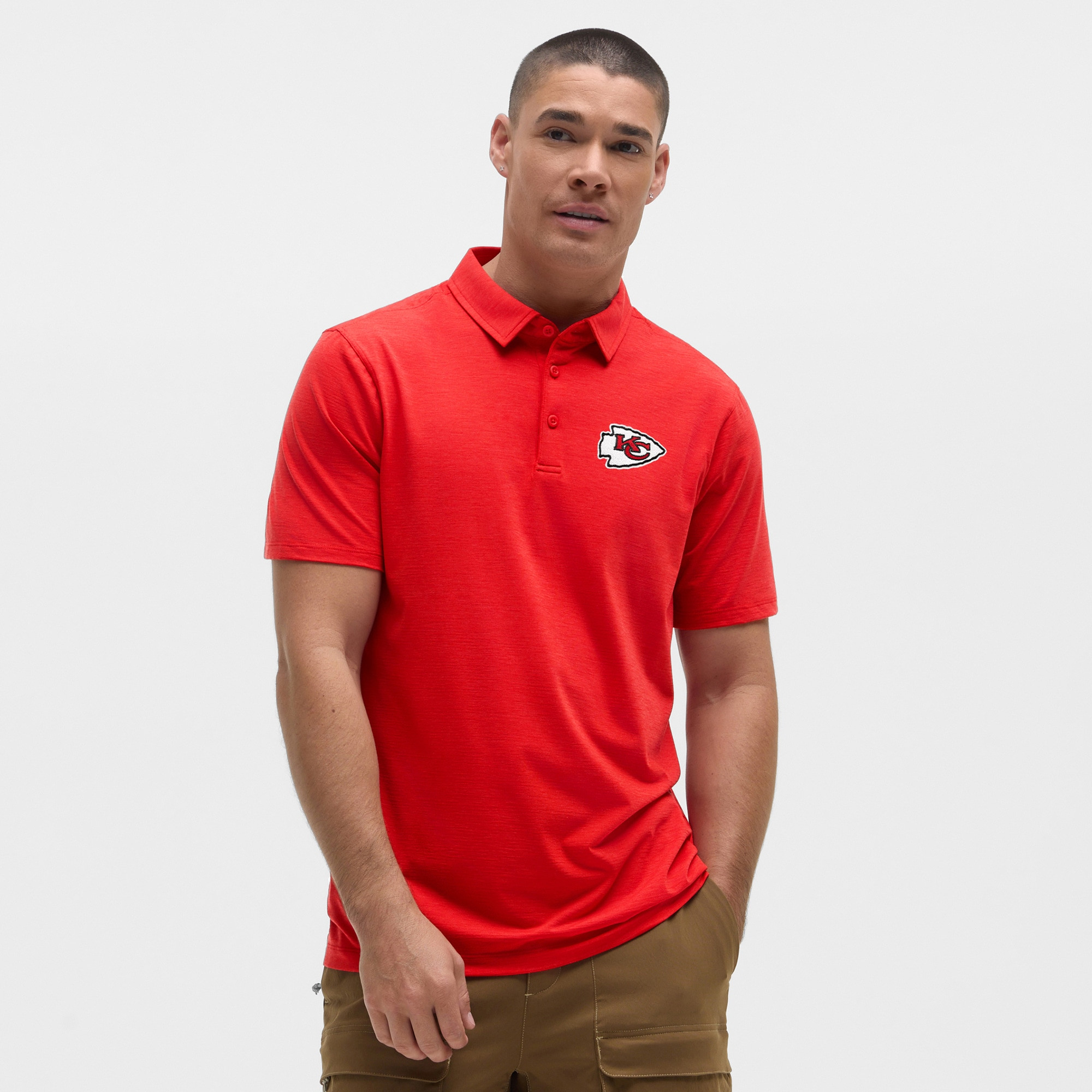 Kansas City Chiefs lululemon Evolution Polo - True Red | Fanatics