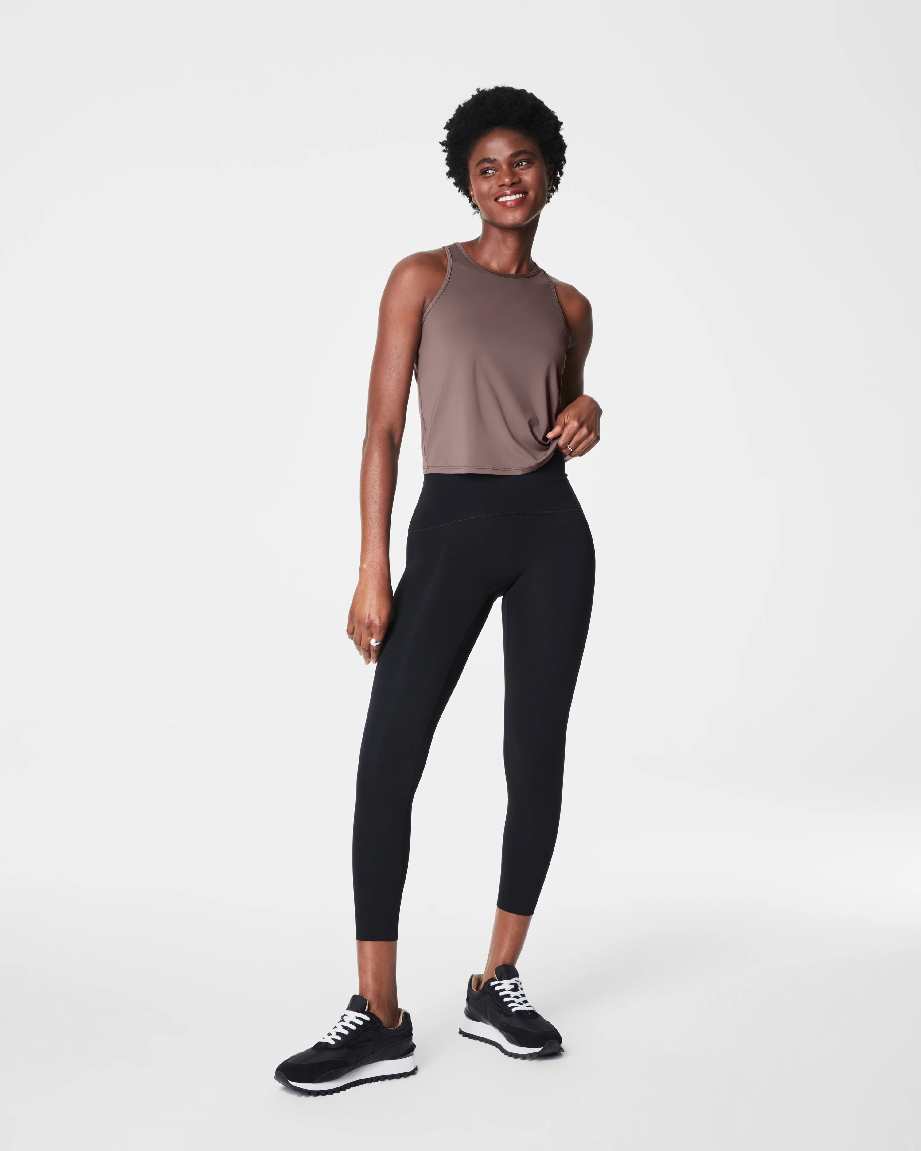 Buttery Soft Workout Tank with Keyhole | SPANX | Spanx Canada
