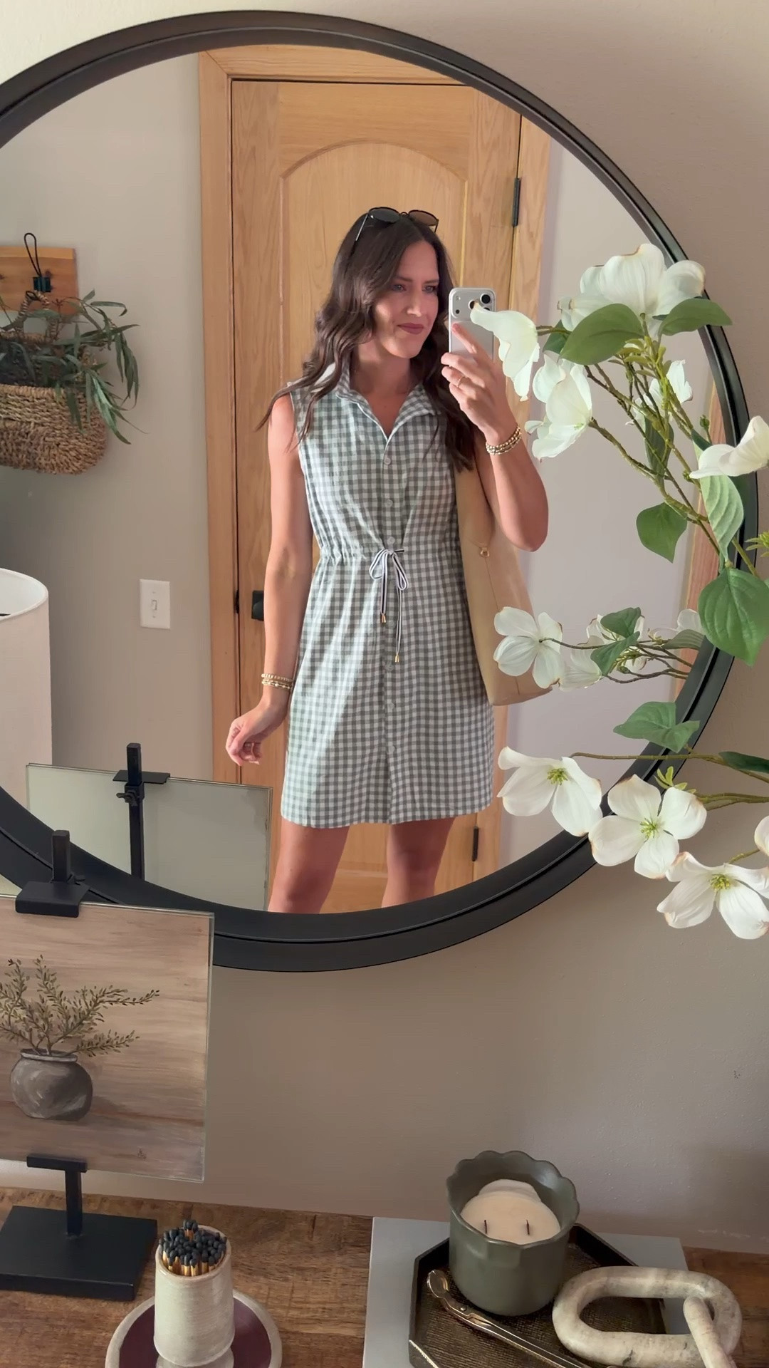 Wearing a small in this 100% cotton dress