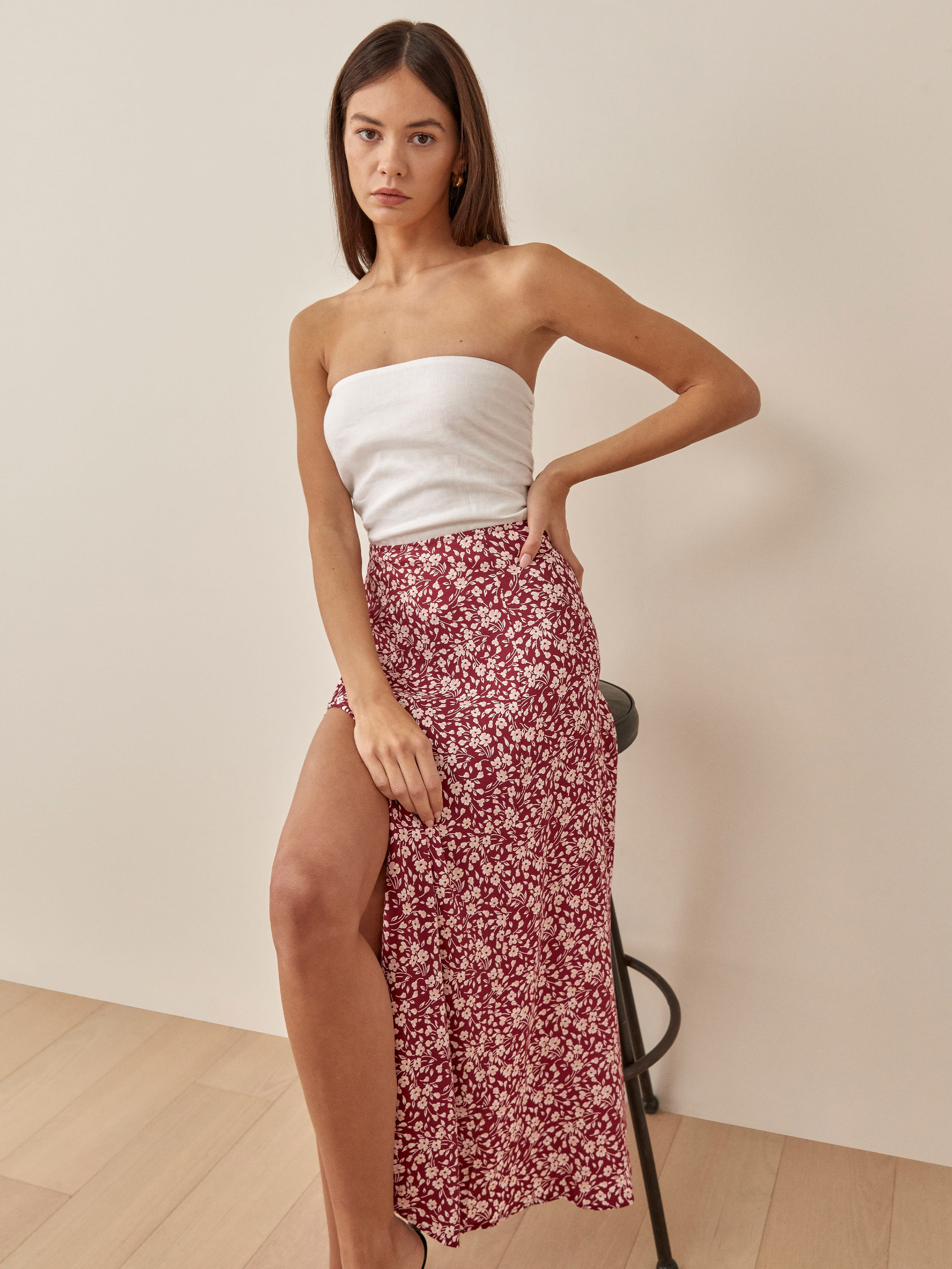 Zoe Skirt | Reformation (Global)