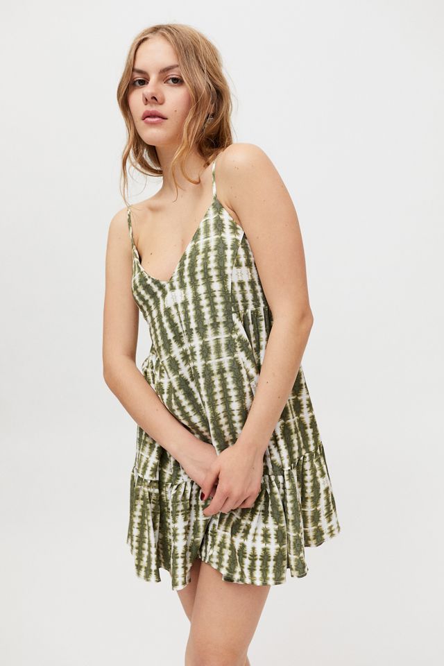 UO Tangerine Mini Frock Dress | Urban Outfitters (US and RoW)