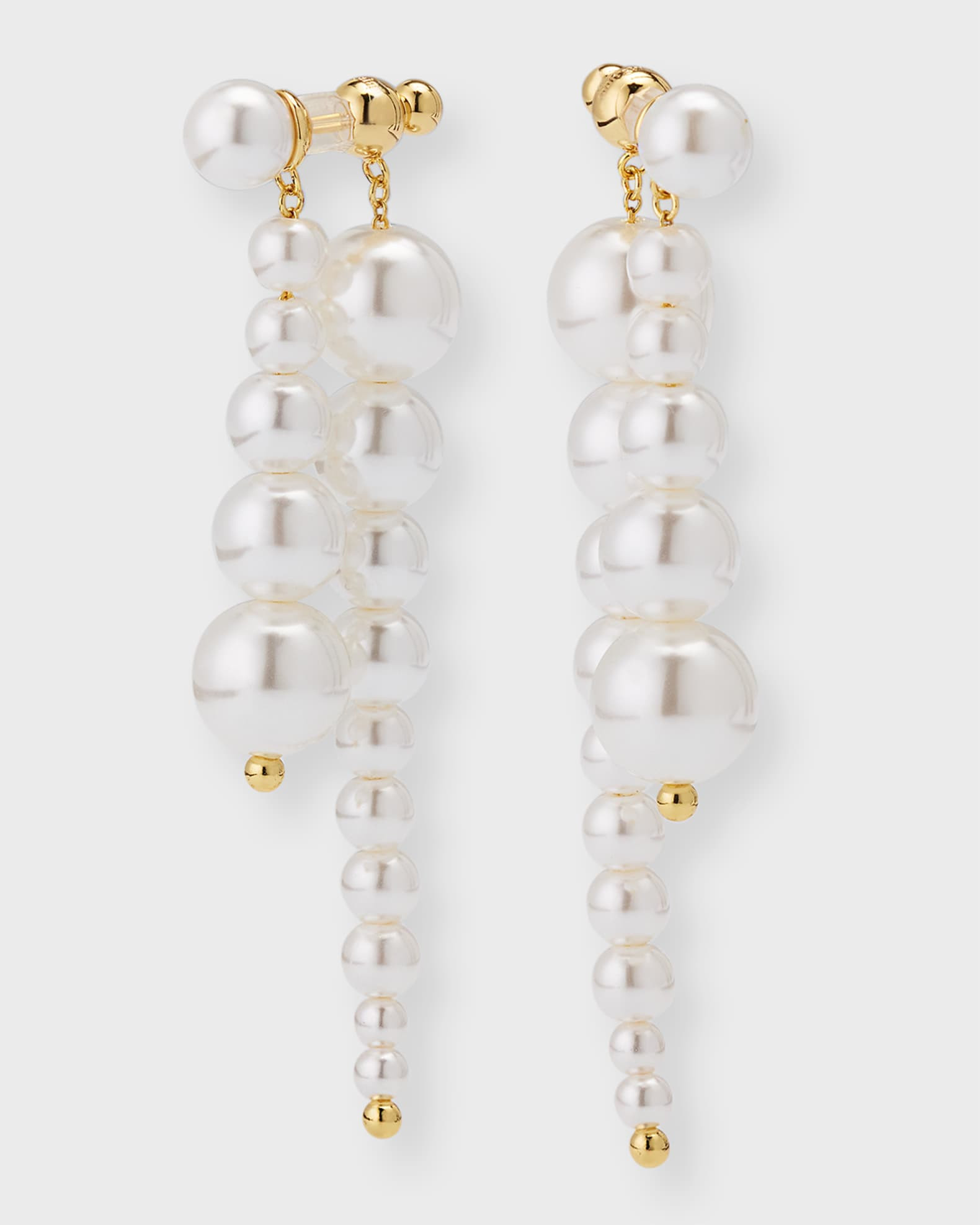 Loreli Pearly Statement Earrings | Neiman Marcus