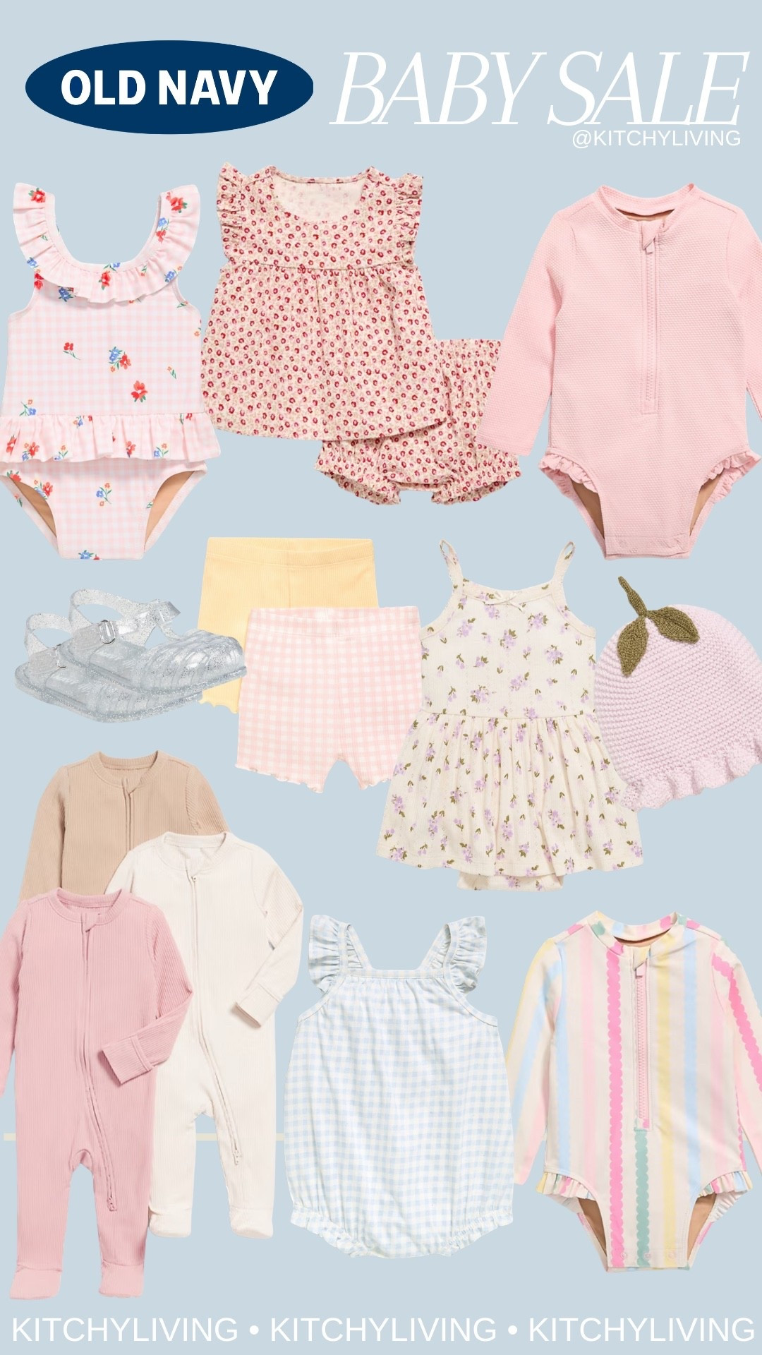 Old Navy is having a baby sale with some items over 50% off! Stock up on all your summer basics #oldnavy #babysale #babygirlclothes

#LTKBaby #LTKSaleAlert #LTKmomlife