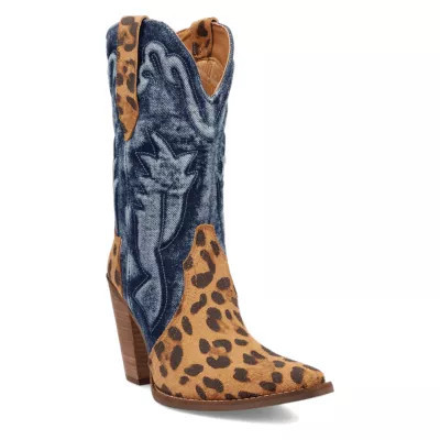 Dingo Women's Tipsy Leather Boot, 9.5M | Belk