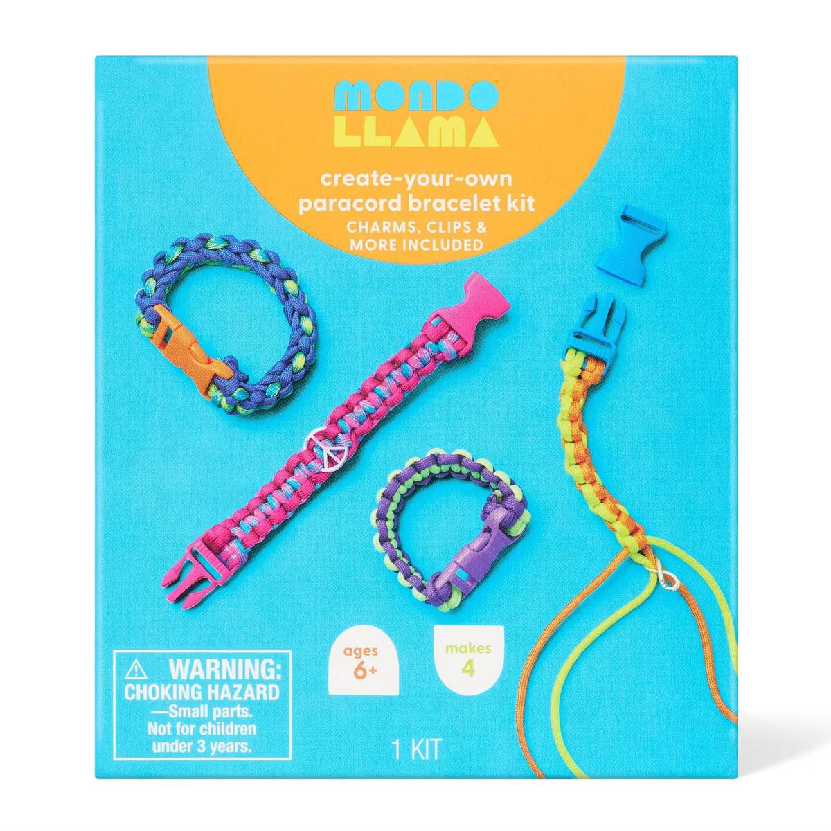 4ct Paracord Bracelet Craft Kit - Mondo Llama™ | Target