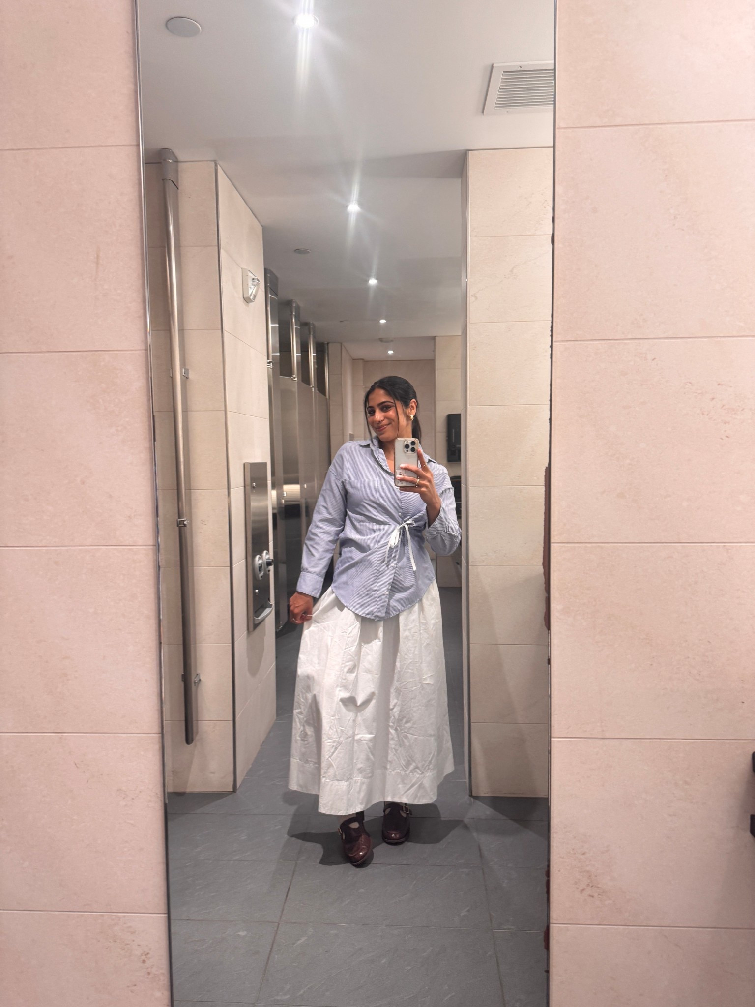 modest corporate outfit