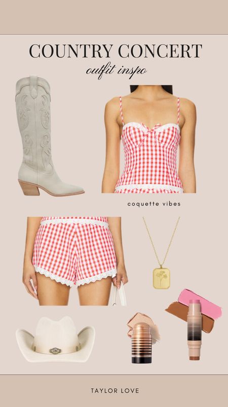 Country Concert Outfit Inspo

Use code TAYLORLOVE for $$$ off Dibs Beauty

Cowboy Boots, Revolve Outfit, Matching Set, Dibs Beauty, Cowboy Hat, Gold Jewelry 

#LTKSeasonal #LTKStyleTip #LTKShoeCrush