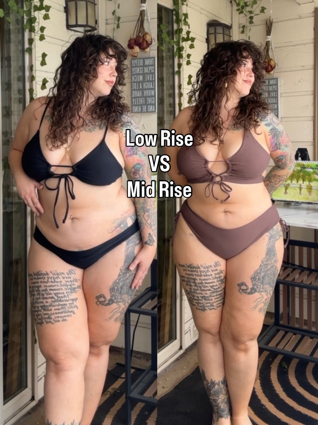 Which do you love most?? Comment SWIM for details
- size 16
- 200lbs+
- 5’6
- from amazon

#plussizeswimwear #swimwearfashion #lowrise #size16style