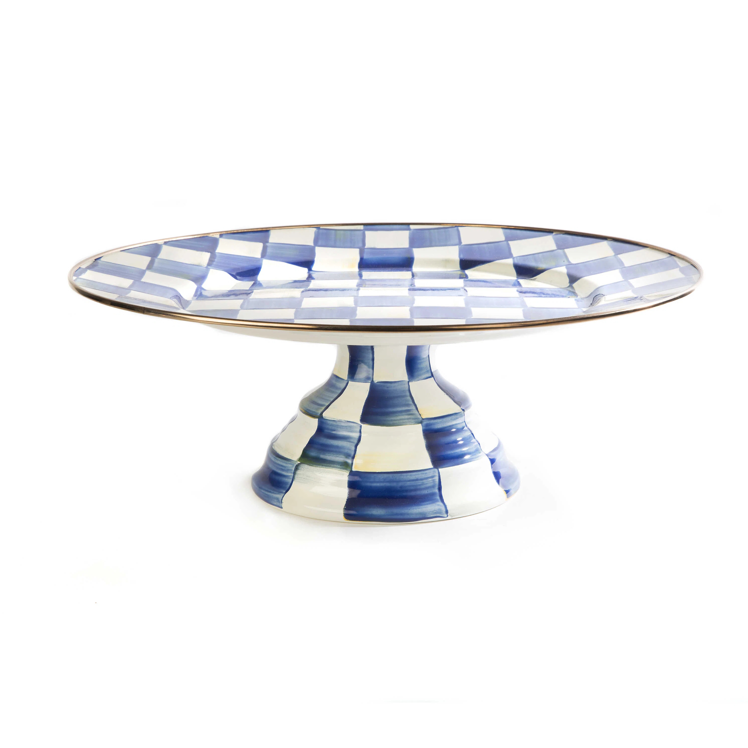 Royal Check Pedestal Platter | Wayfair North America