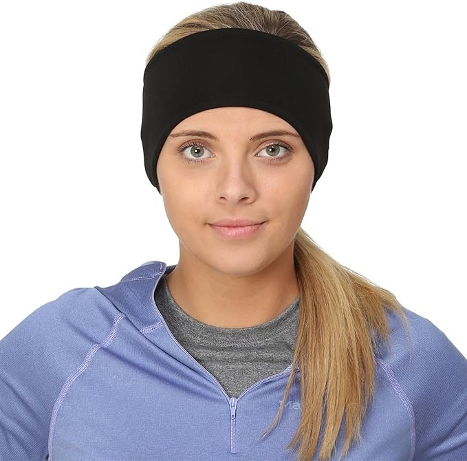 TrailHeads Womens Ponytail Headband - Moisture Wicking Hair Headband for Running, Winter, Workout... | Amazon (US)