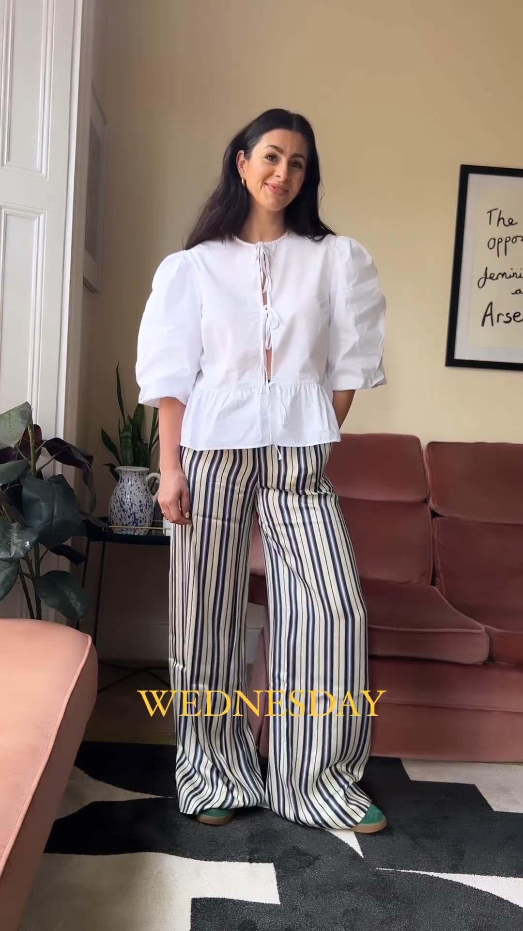 Asos, Seventy + mochi, Clark’s, Sezane, Damson madder, Adidas, Monki, Aligne, Ganni, transitional style, transitional outfit, spring outfit, spring fashion, puff sleeve top, tie front top, flare jeans, leopard print skirt, striped trousers, cargo trousers, maxi skirt, plaid skirt, spring outfit ideas, style inspiration 

#LTKSeasonal #LTKstyletip #LTKeurope