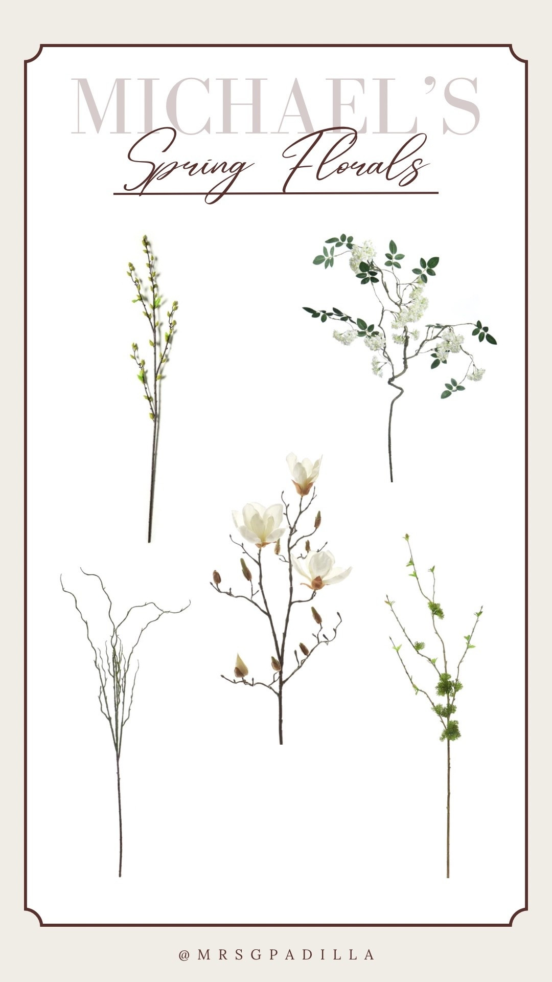 Some of my favorite stems from Michael’s! 

#spring #florals #stems #homestyling 

#LTKHome #LTKSeasonal #LTKFindsUnder50