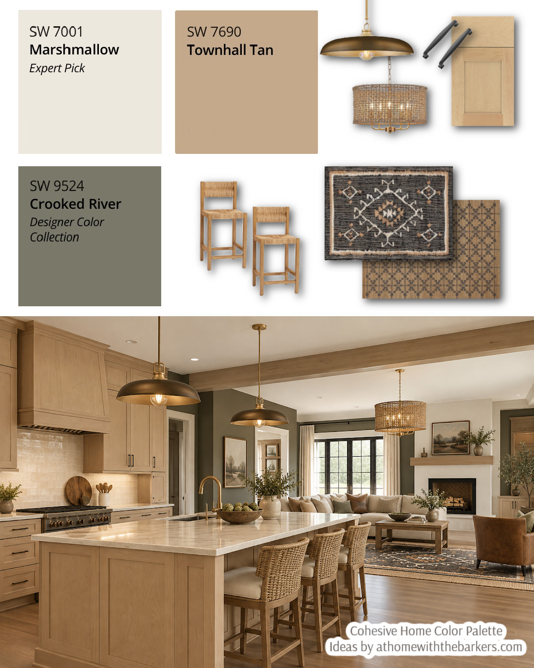 Living room and kitchen concept 

 #LTKHome #LTKSaleAlert