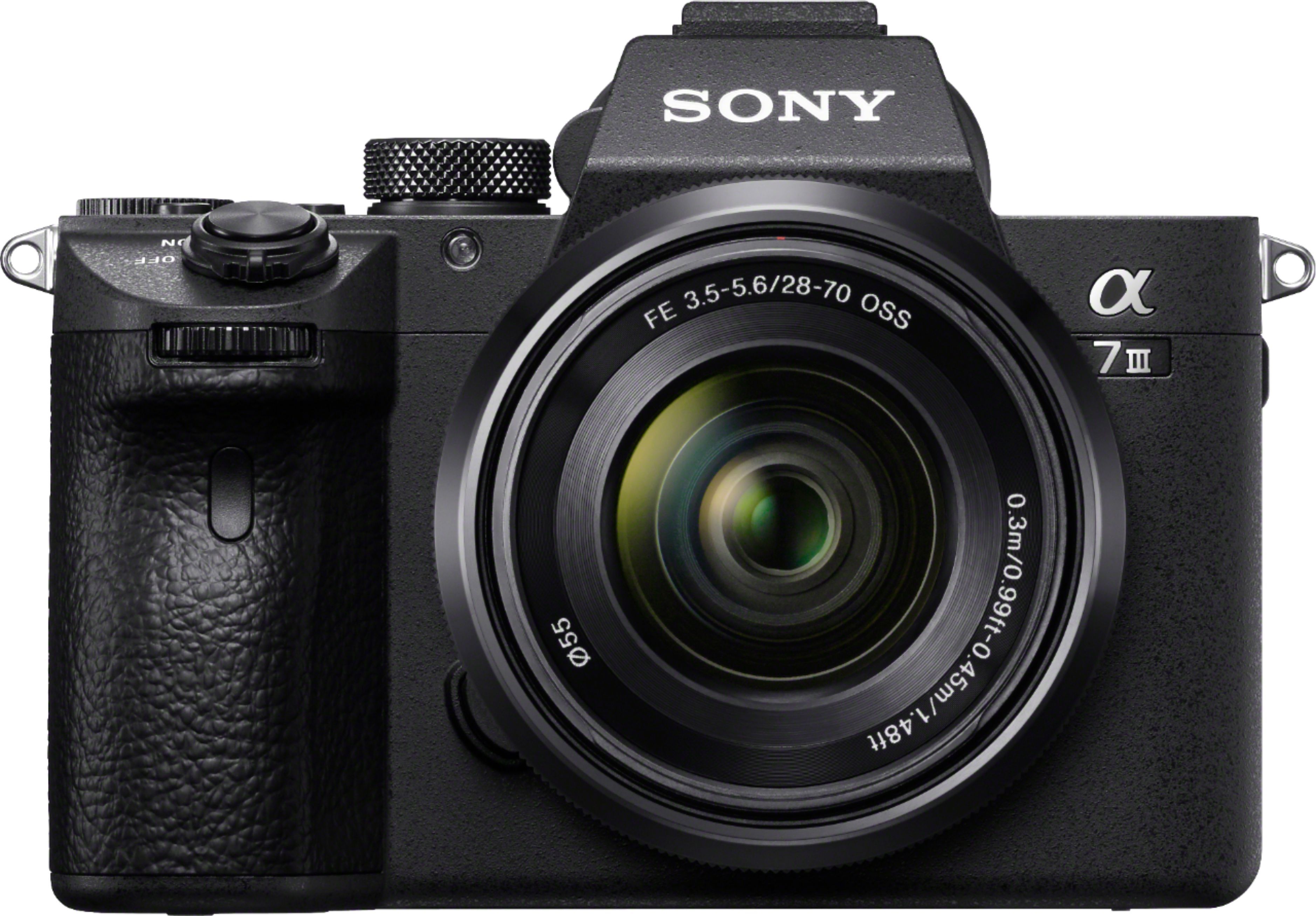 Sony Alpha a7 III Mirrorless [Video] Camera with FE 28-70 mm F3.5-5.6 OSS Lens Black ILCE7M3K/B -... | Best Buy U.S.