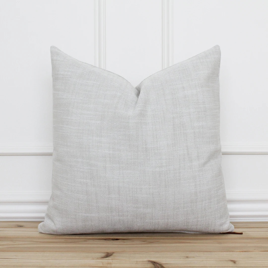 Beige Outdoor Pillow Cover • Outdoor Cushion Cover • Decorative Outdoor Throw Pillow • Indo... | Etsy (US)