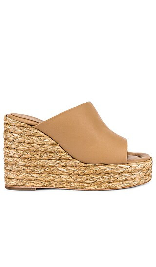 Tera Wedge Sandal in Nocciola | Revolve Clothing (Global)
