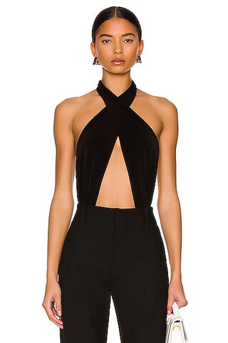 Cross Halter Bodysuit | FWRD 
