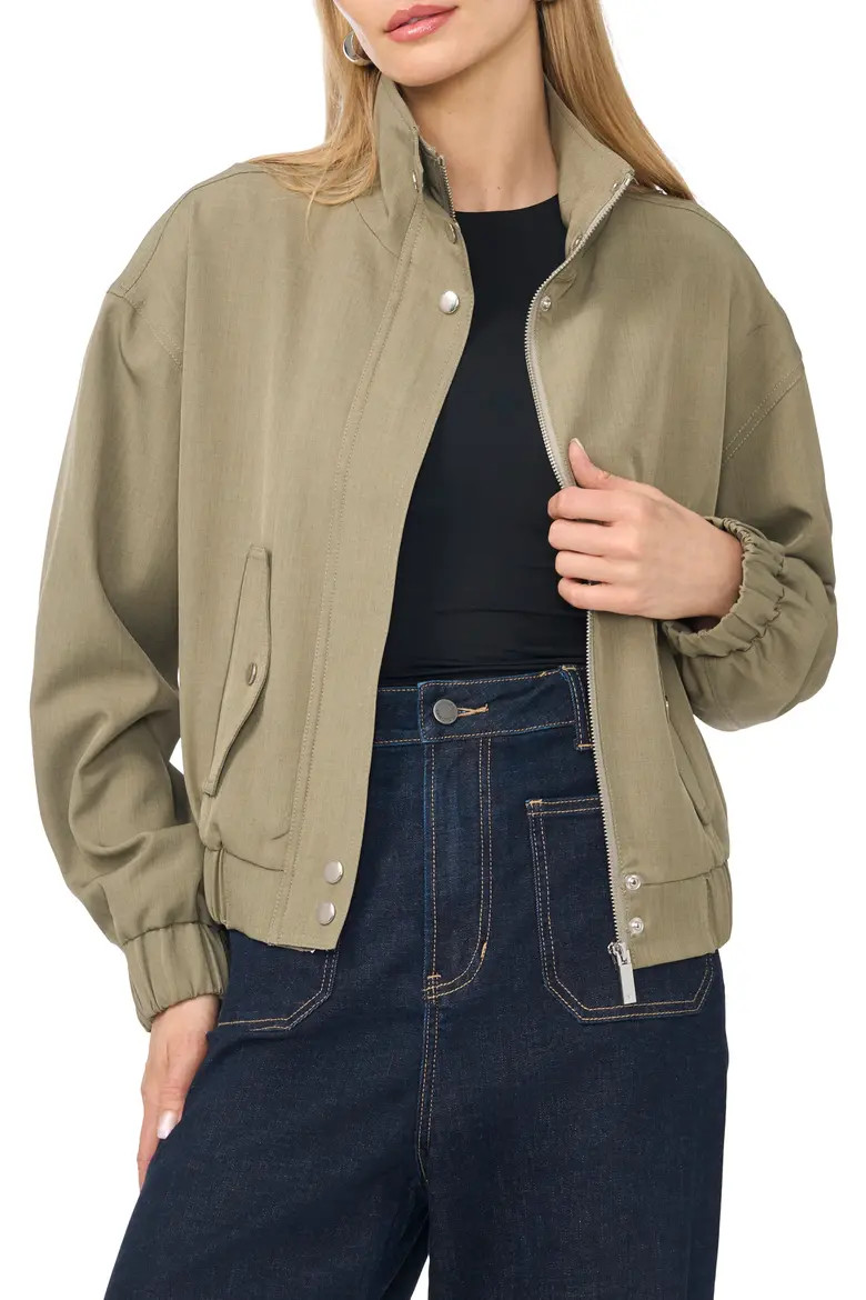Woven Bomber Jacket (Women) | Nordstrom | Nordstrom