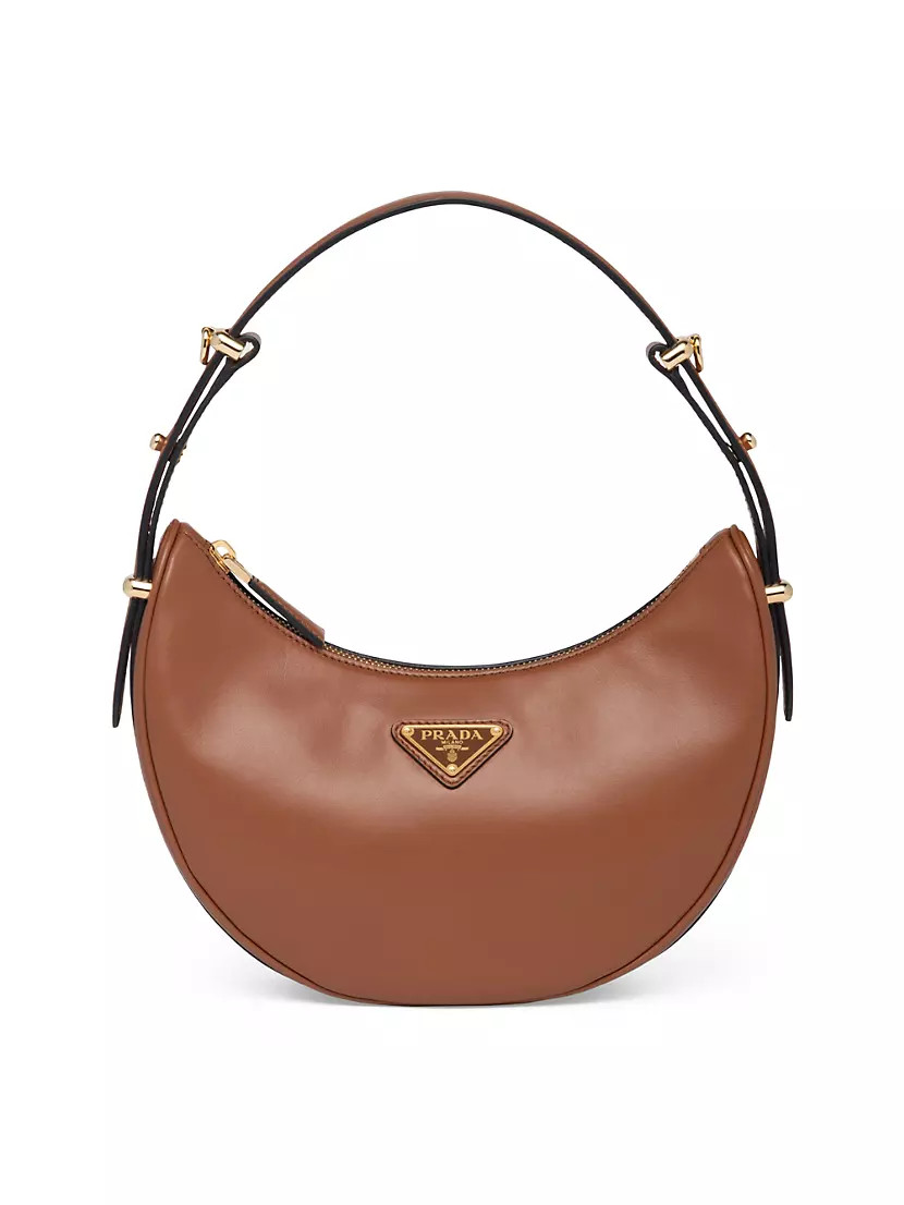 Arqué Leather Shoulder Bag | Saks Fifth Avenue