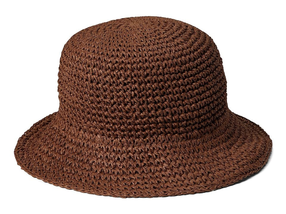 L*Space Sabina Women's Hat Bucket Caps Tobacco, Paper | Zappos