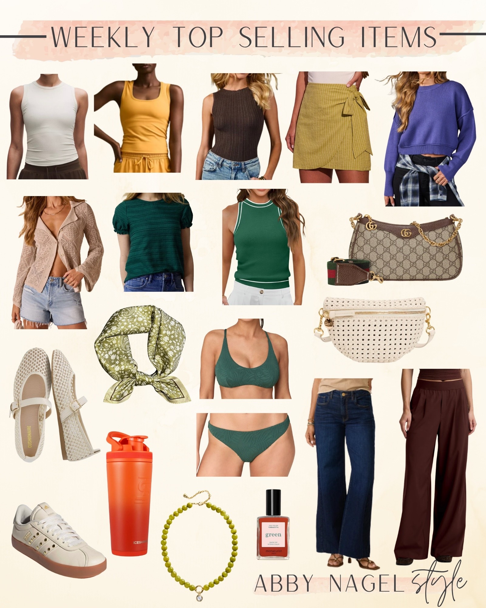 The weekly top selling items!