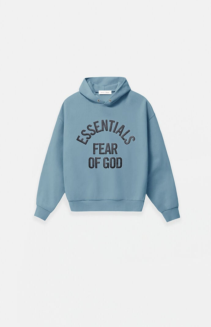 Fear of God Essentials Kids Kids Faded Coastal Campus '90s Hoodie - Size 6/7 | PacSun