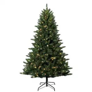 7ft. Pre-Lit Prescott Pine Artificial Christmas Tree by Ashland®, Clear Micro LED Lights | Micha... | Michaels Stores