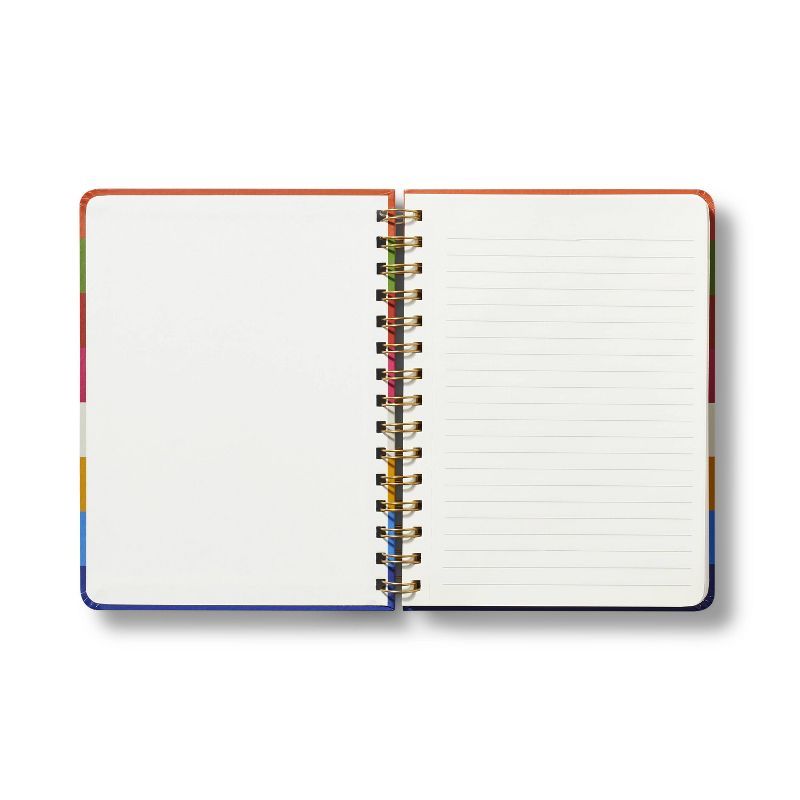 &#39;Very Good&#39; Striped Spiral Notebook with Foil - Tabitha Brown for Target | Target