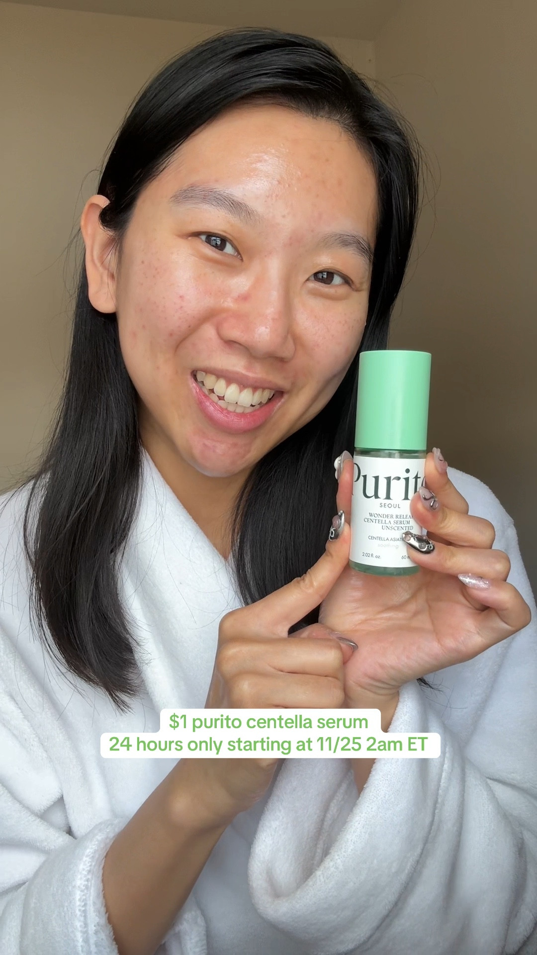 purito’s centella serum is $1 for 24 hrs only on stylekorean 💚 say goodbye to red, irritated skin

purito seoul centella asiatica cica line 
wonder releaf centella serum unscented
centella asiatica
how to reduce redness
how to soothe irritated skin
best products to soothe skin
stylekorean deal
best korean skincare products
best products on stylekorean
stylekorean $1 deal
allantoin
peptides for skin
peptide serum 

#LTKSaleAlert #LTKBeauty #LTKGiftGuide