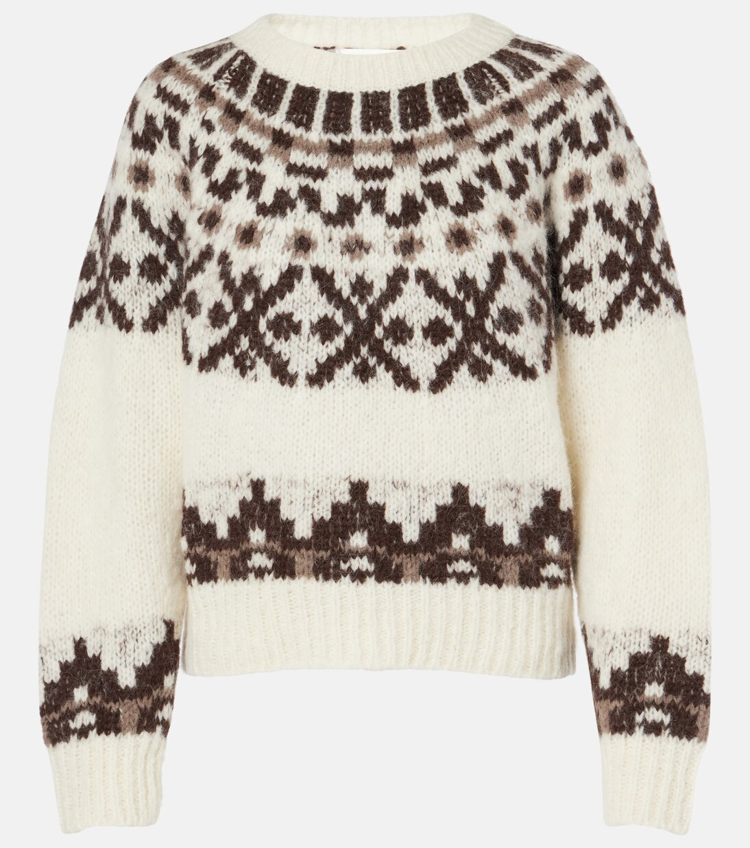 Fair Isle alpaca-blend sweater | Mytheresa (US/CA)