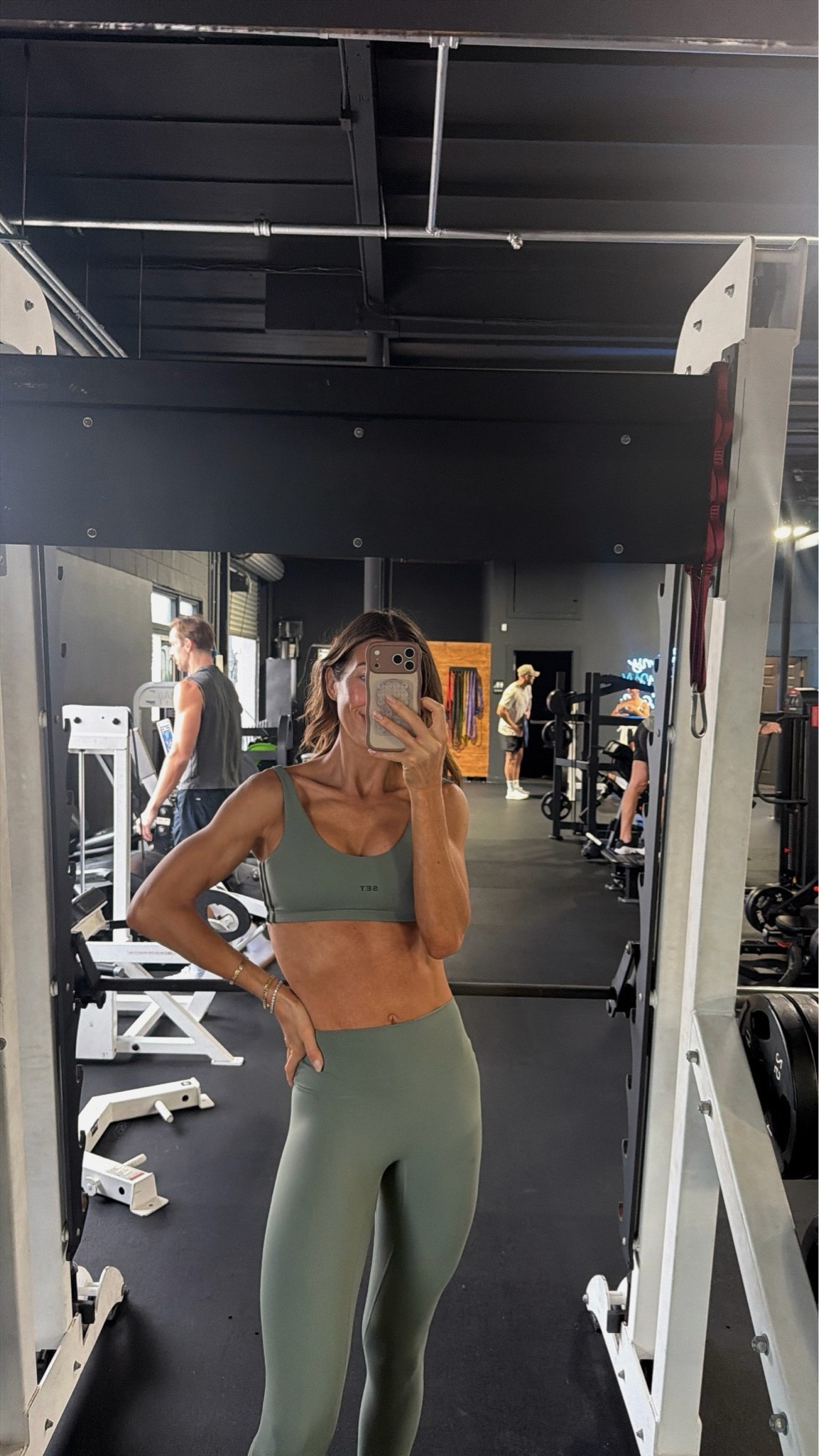 this workout set color is perfect.

#LTKActive #LTKmorningroutine #LTKootd