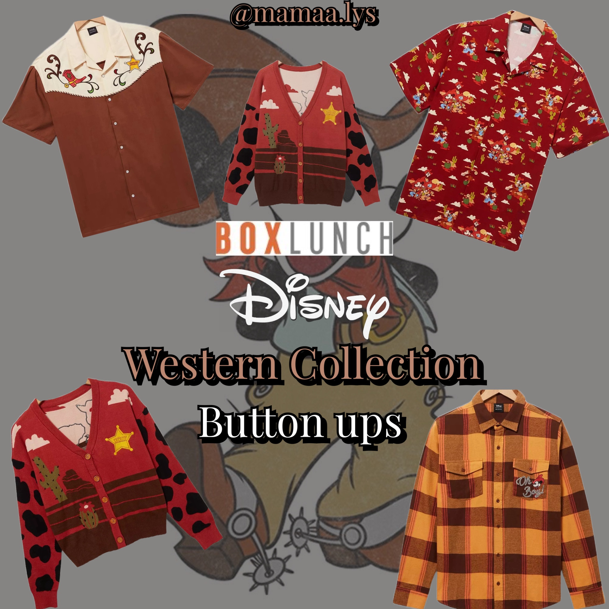 Boxlunch Disney Western Collection 🤠 Button Ups 

#LTKfindsunder100 #LTKfindsunder50 #LTKsalealert