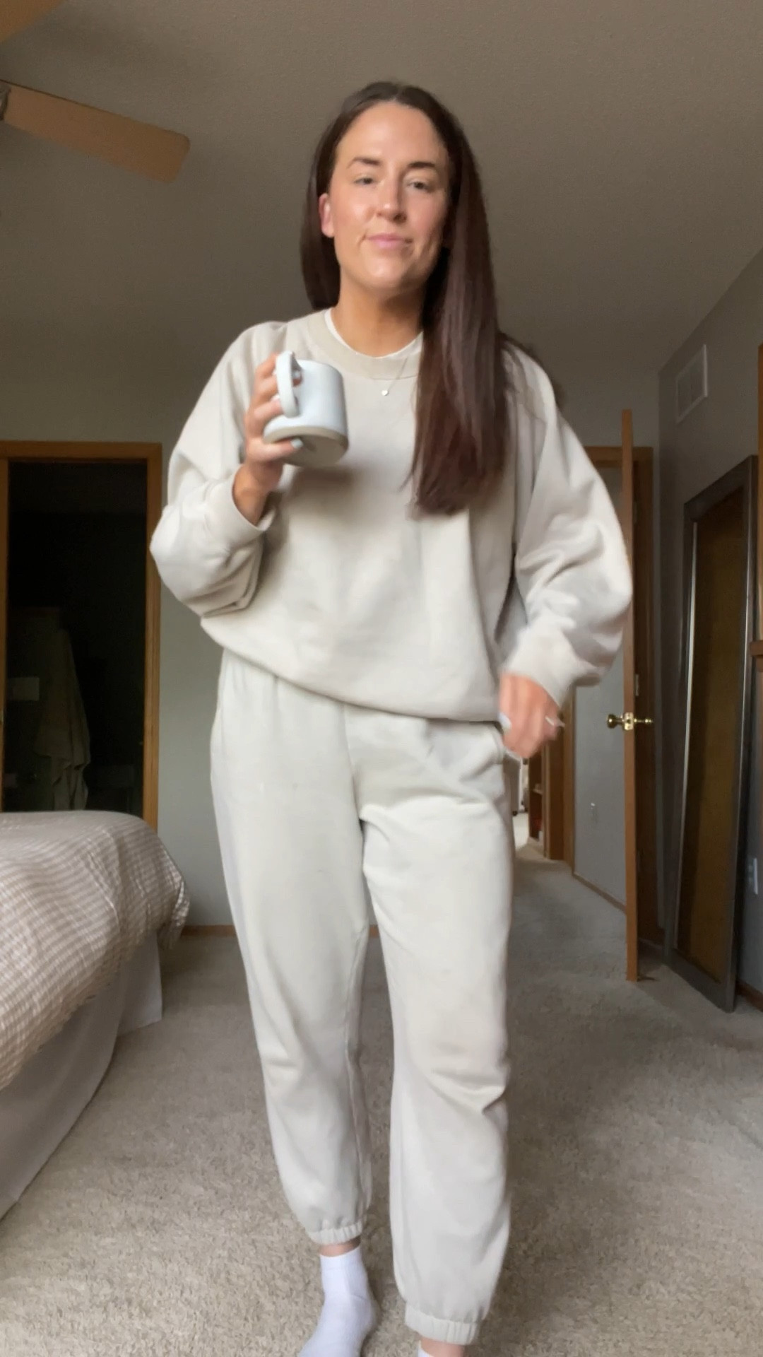 Favorite sweat set! I wear my normal size in both

#LTKFindsUnder50 #LTKStyleTip #LTKSaleAlert