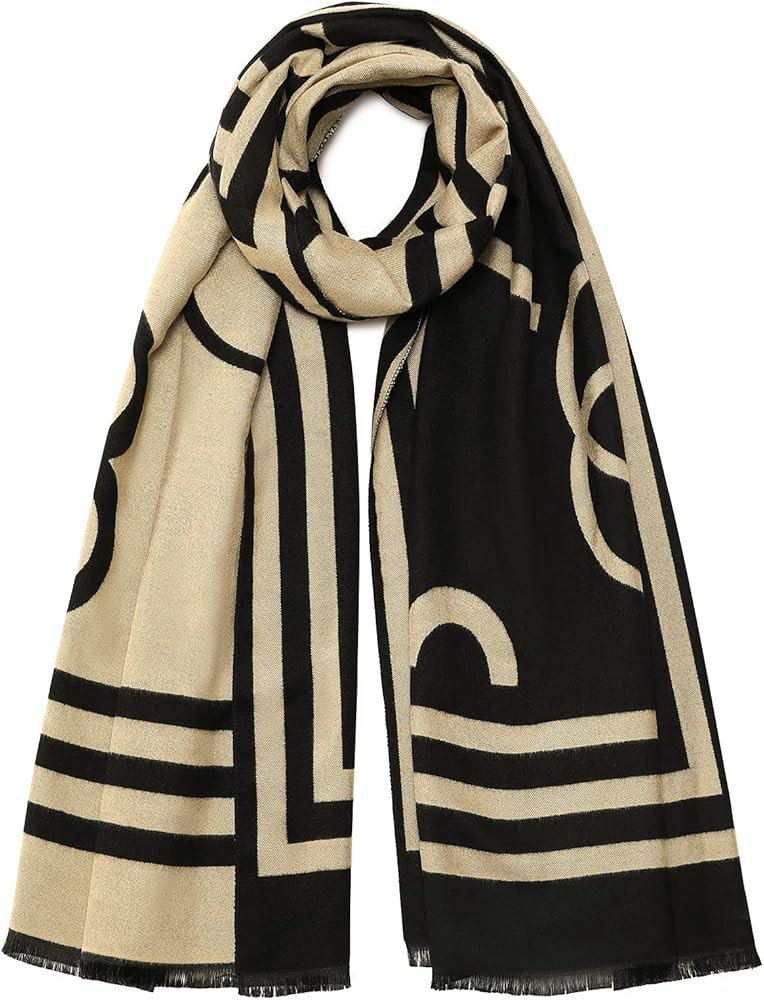 Warm Cashmere Feel Scarf for Women Winter Pashmina Shawl and Wraps Soft Large Blanket Scarves | Amazon (US)