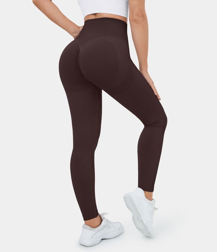 Women’s Seamless Flow High Waisted Butt Lifting Leggings - HALARA | HALARA