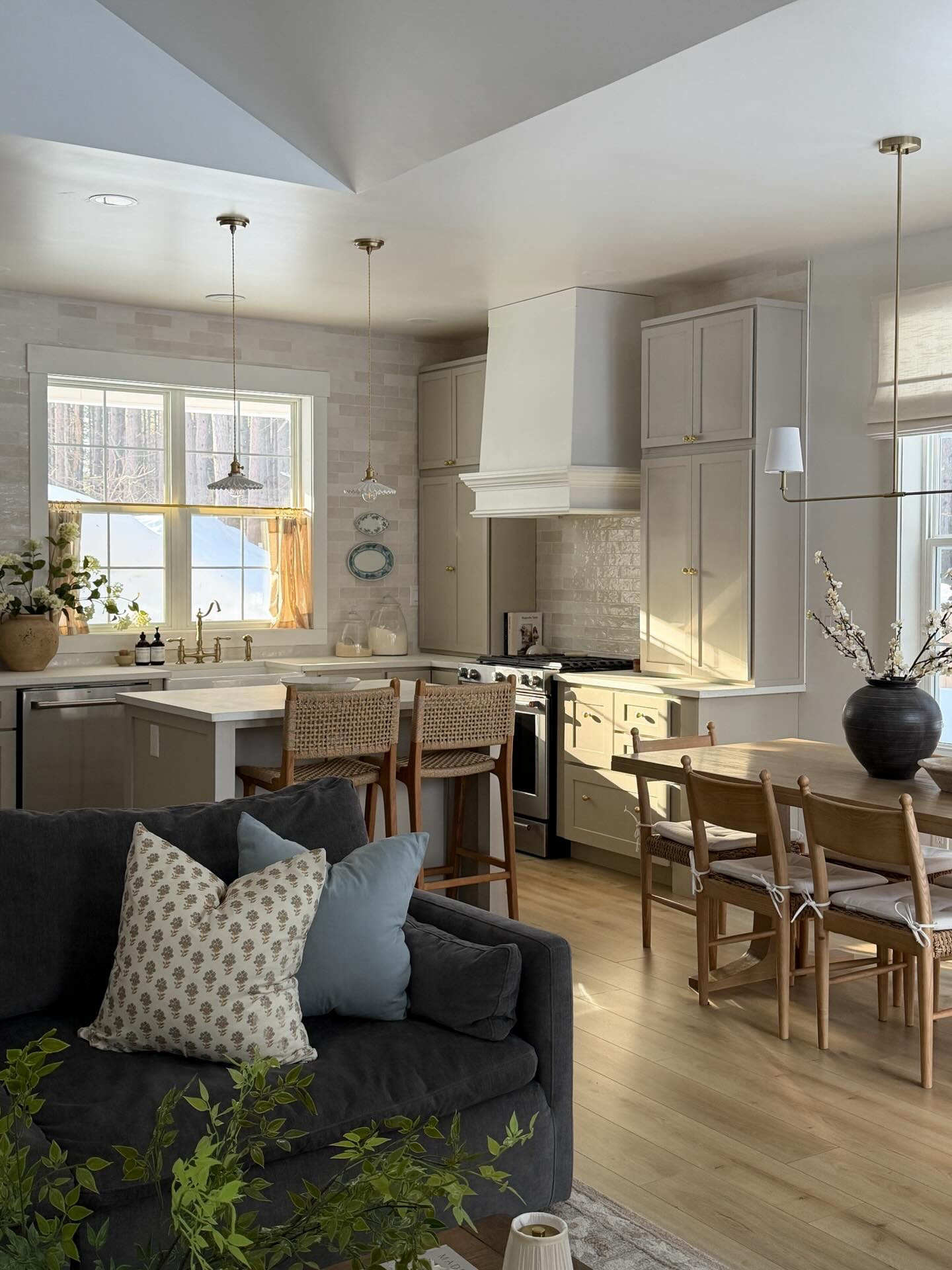We decided to switch out our kitchen stools for something a little more kid-friendly and I’m so glad we did! These are the stool #2 in outdoor synthetic teak from @hatihome 😍

The wood + woven detail is so good, and they’re really easy to clean which has been huge for everyday life!! Also love that they’re sturdy, but still light enough for kids to push around and climb up into! #gifted

#LTKHome #LTKSeasonal