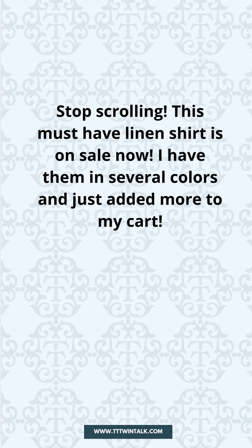 Favorite linens shirt is now on sale! Get one in every color while they last! s

#LTKMidsize #LTKOver40