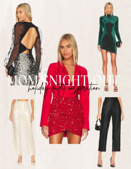 Mom’s night out holiday inspiration. Outfits for the holidays, holiday party outfits, work party holiday outfits, Christmas party outfit inspo, new years outfit ideas.

#LTKGiftGuide #LTKHoliday #LTKSeasonal
