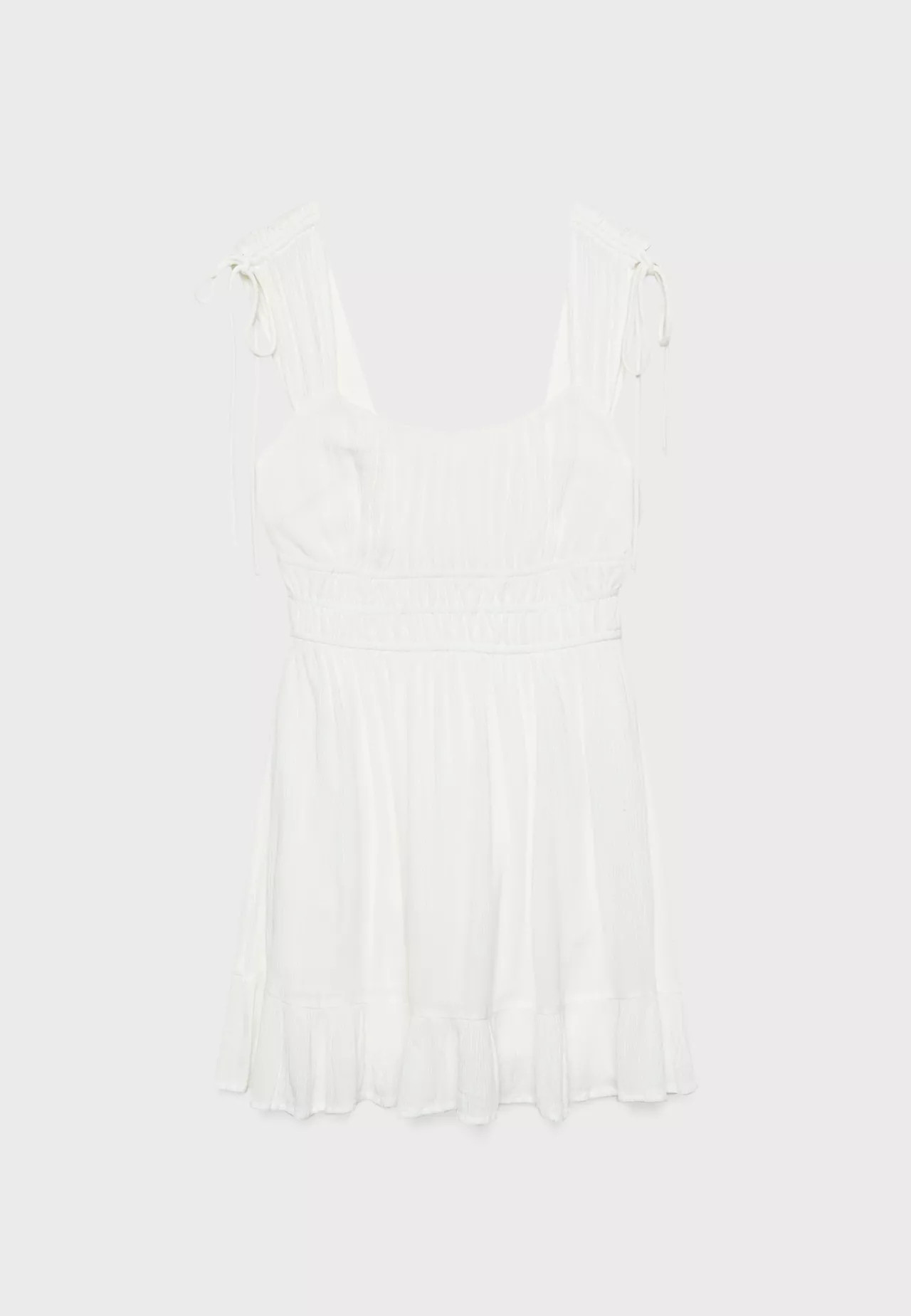 Kurzes, fließendes Kleid | Stradivarius DE