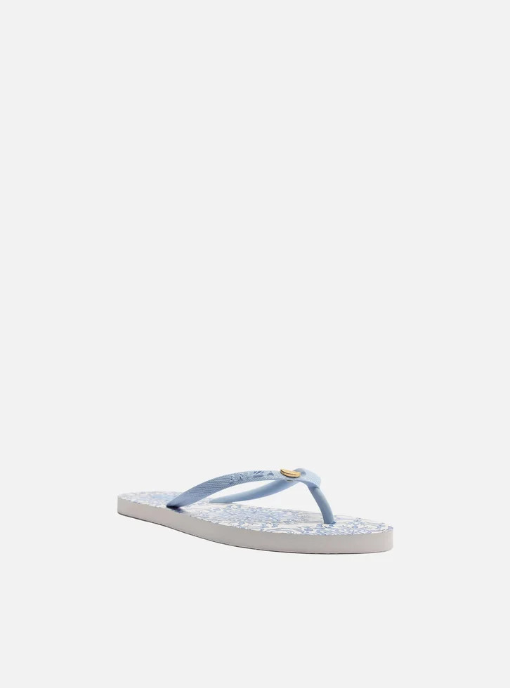 Chinelo de Dedo Azul Estampado | ZZ Mall (BR)