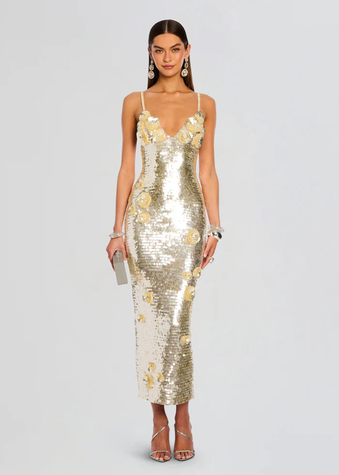 Ines Embroidered Dress | Retrofete