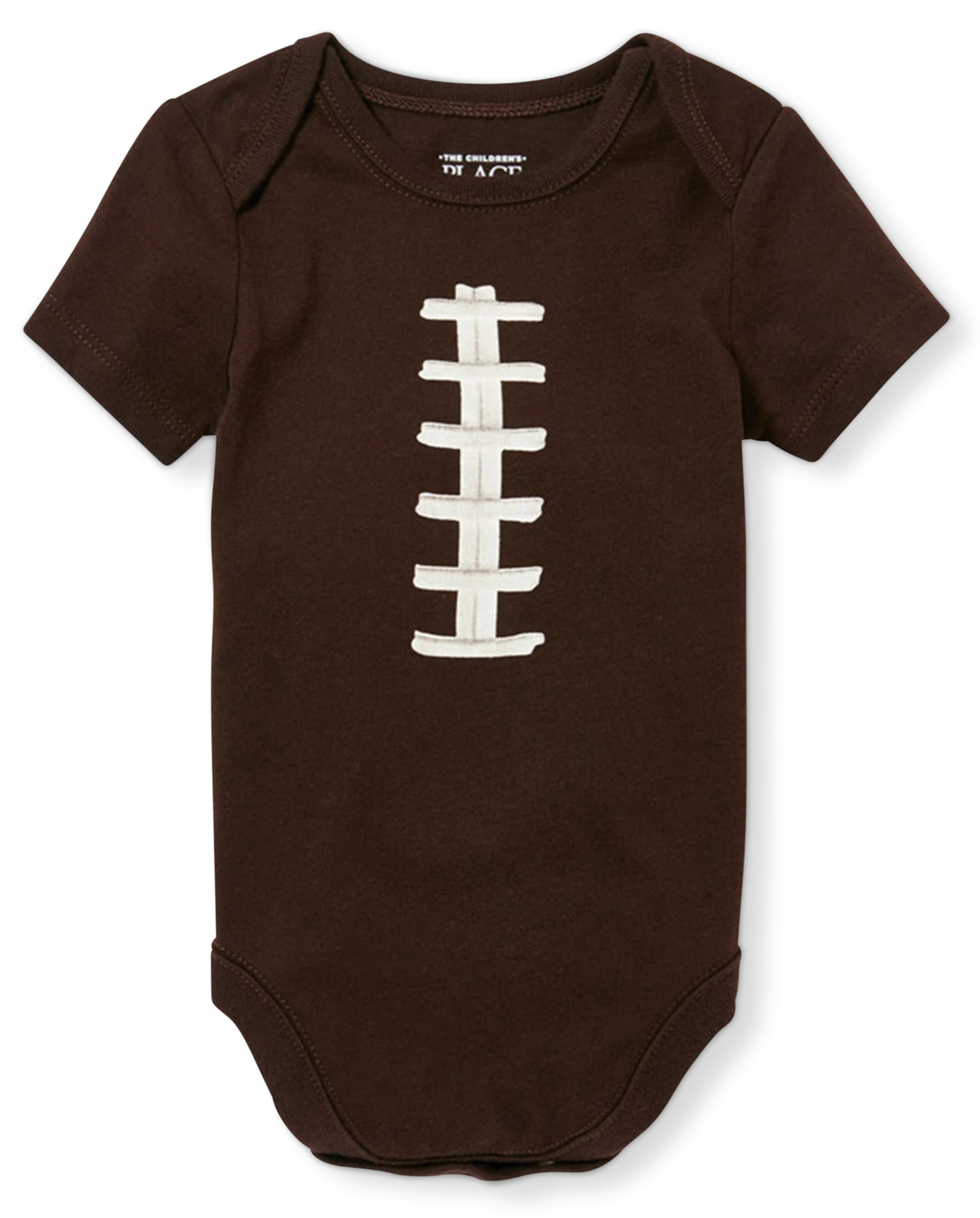 Baby Boys Football Graphic Bodysuit - bay brown | The Children's Place
