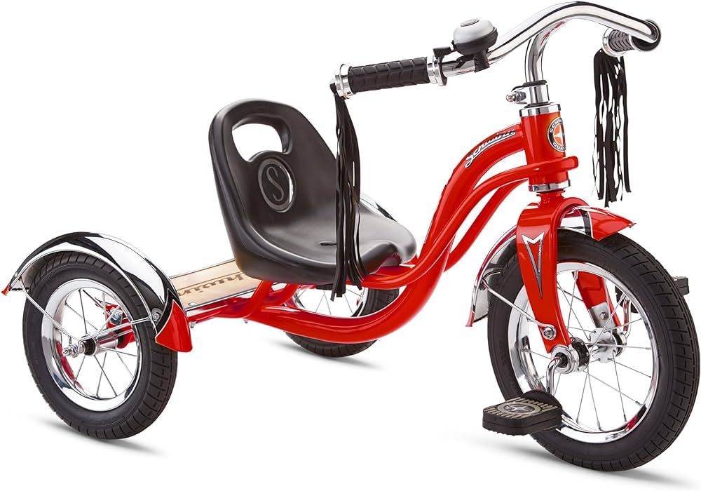 Schwinn Roadster Bike for Toddler, Kids Classic Tricycle, Low Positioned Steel Trike Frame with B... | Amazon (US)